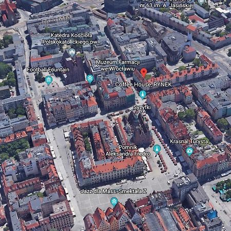 شقة Oa - Apartament 50M Od Rynku - Old Market Square فروتسواف المظهر الخارجي الصورة